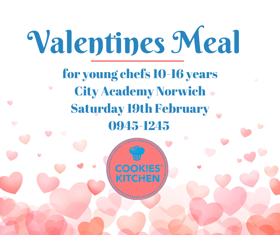 Valentines Meal - 10-16 years - Norwich